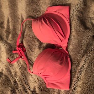 pink Victoria’s Secret bikini
